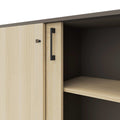 CHOICE Armoire de porte coulissante | 4 oh, 1200 x 1465 mm, cendres gris / sable cubanite - 4 Thumbnail Image