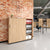 CHOICE Armoire de porte coulissante | 4 oh, 1600 x 1465 mm, chêne ambre