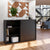NOVA Armoire de porte coulissante | 3 oh, 1640 x 1085 mm, anthracite