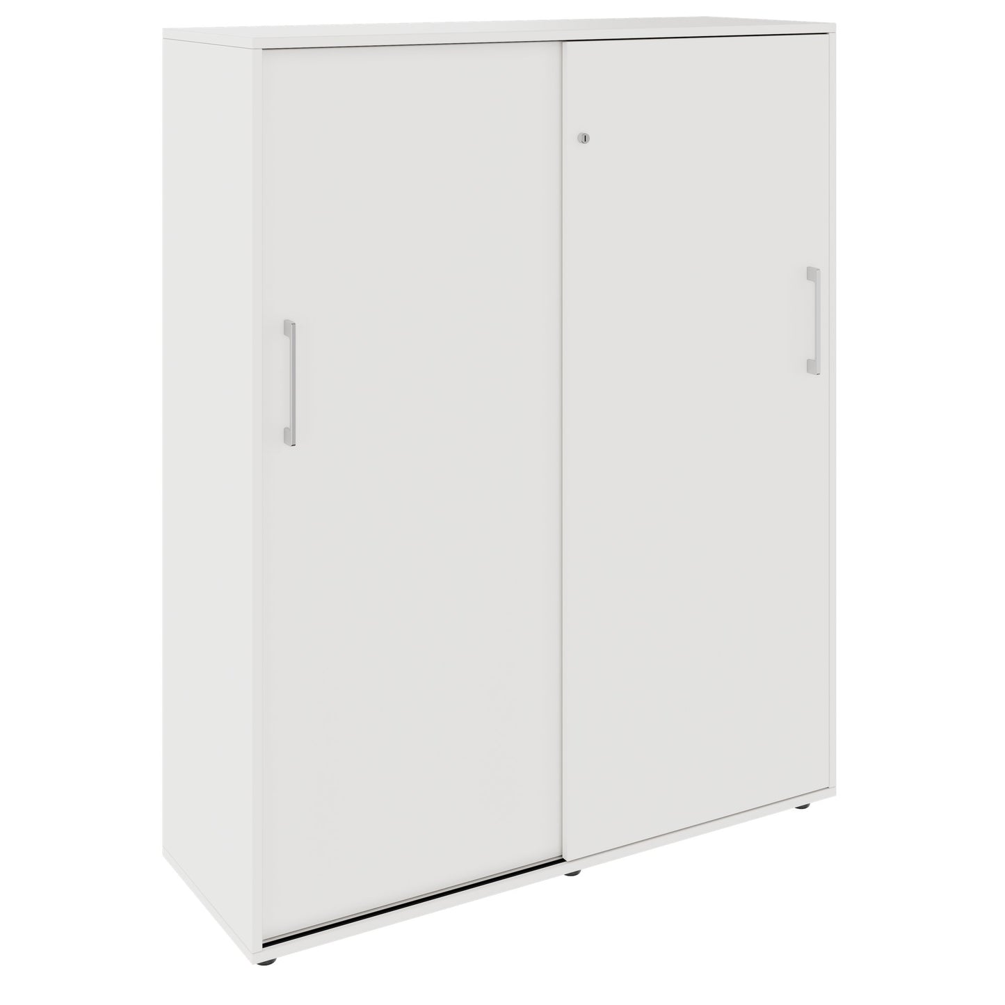 PRO Schiebetürenschrank | 4 OH, 1200 x 1510 mm, Weiß