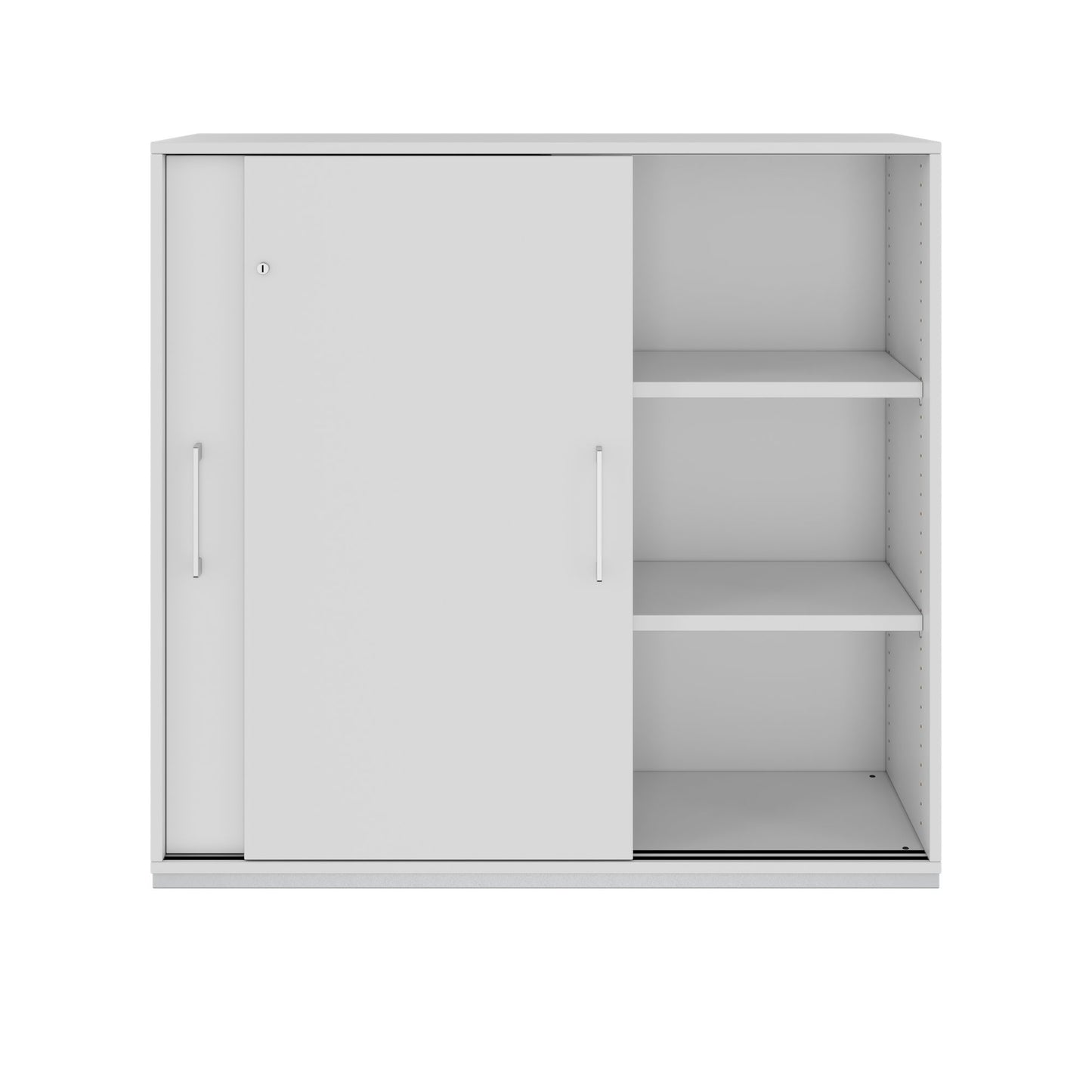 PRO Cabinet di porta scorrevole | 3 OH, 800 - 1600 x 1140 mm, grigio