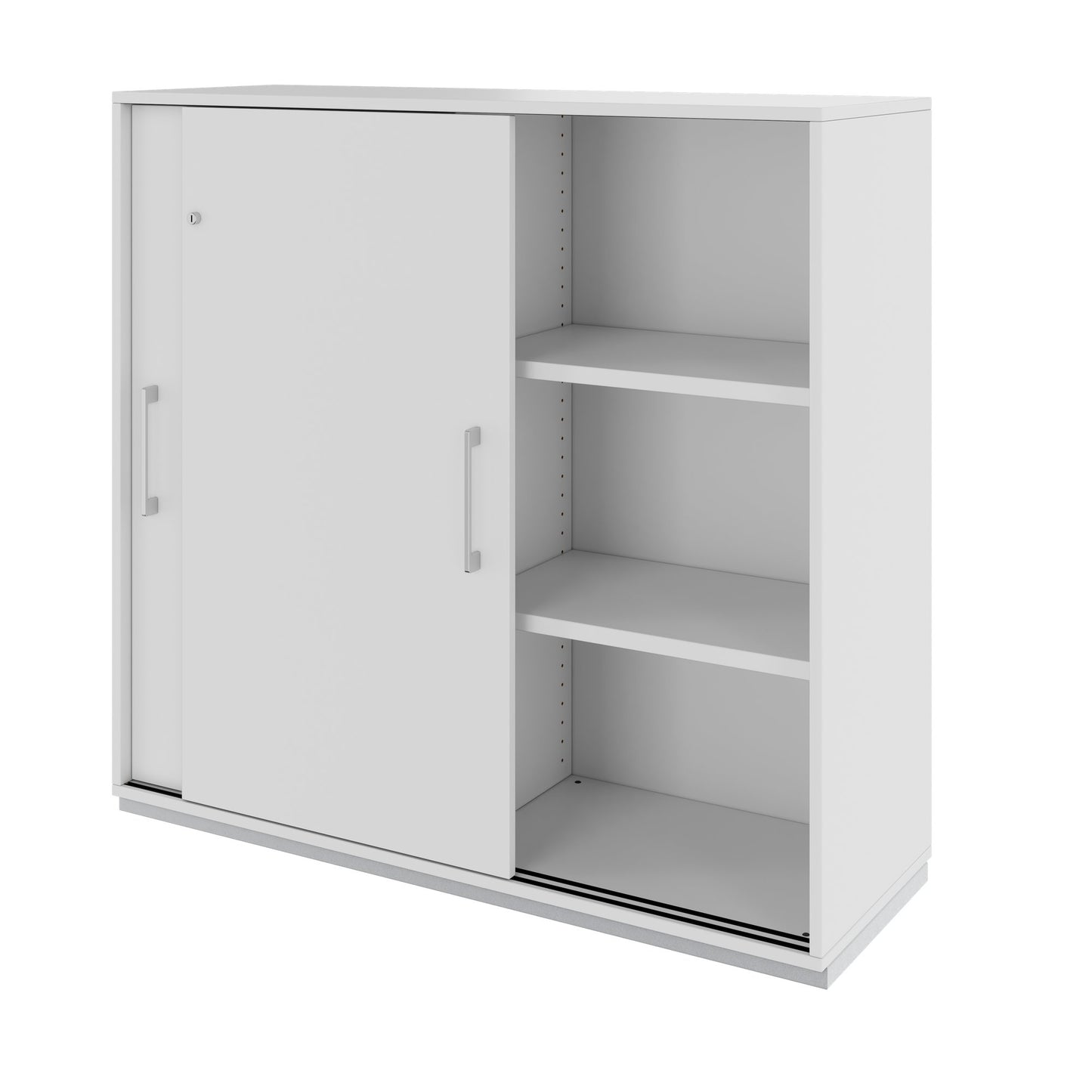 PRO Cabinet di porta scorrevole | 3 OH, 800 - 1600 x 1140 mm, grigio