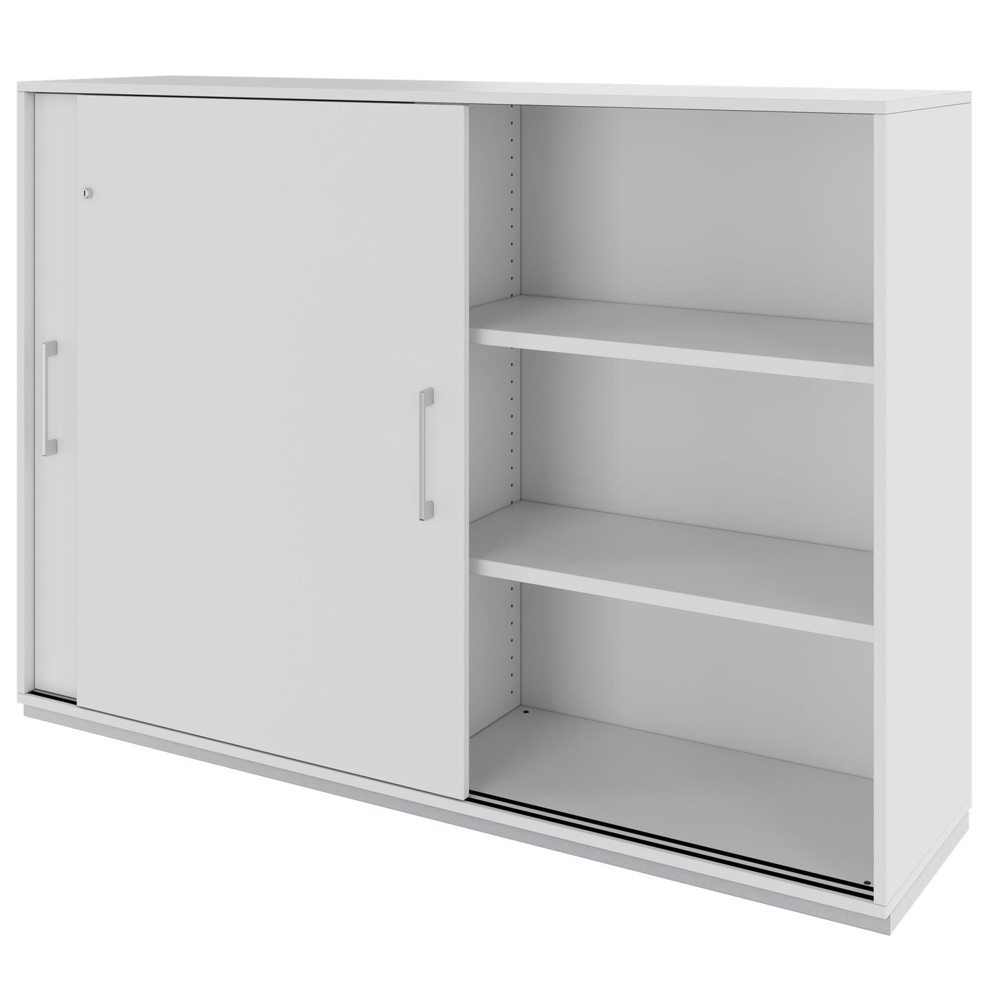 PRO Cabinet di porta scorrevole | 3 OH, 800 - 1600 x 1140 mm, grigio