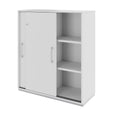 PRO Armoire de porte coulissante | 3 oh, 800 - 1600 x 1140 mm, gris - 4 Thumbnail Image