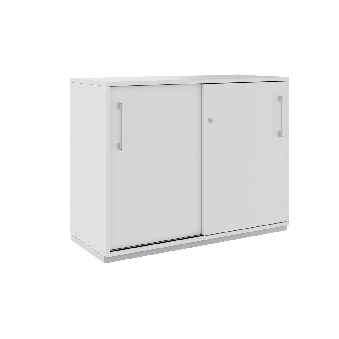 PRO Armoire de porte coulissante | 2 oh, 800 - 1600 x 770 mm, gris