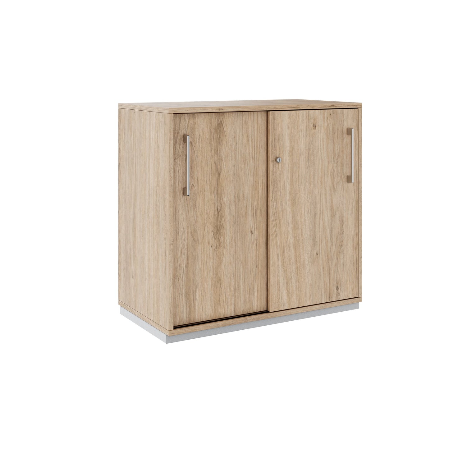 PRO Schiebetürenschrank | 2 OH, 800 - 1600 x 770 mm, Natureiche