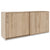 PRO Cabinet di porta scorrevole | 2 OH, 800 - 1600 x 770 mm, quercia naturale