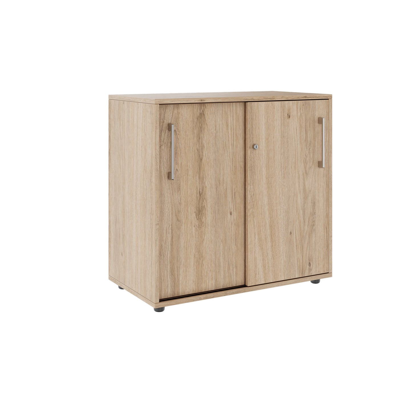PRO Schiebetürenschrank | 2 OH, 800 - 1600 x 770 mm, Natureiche