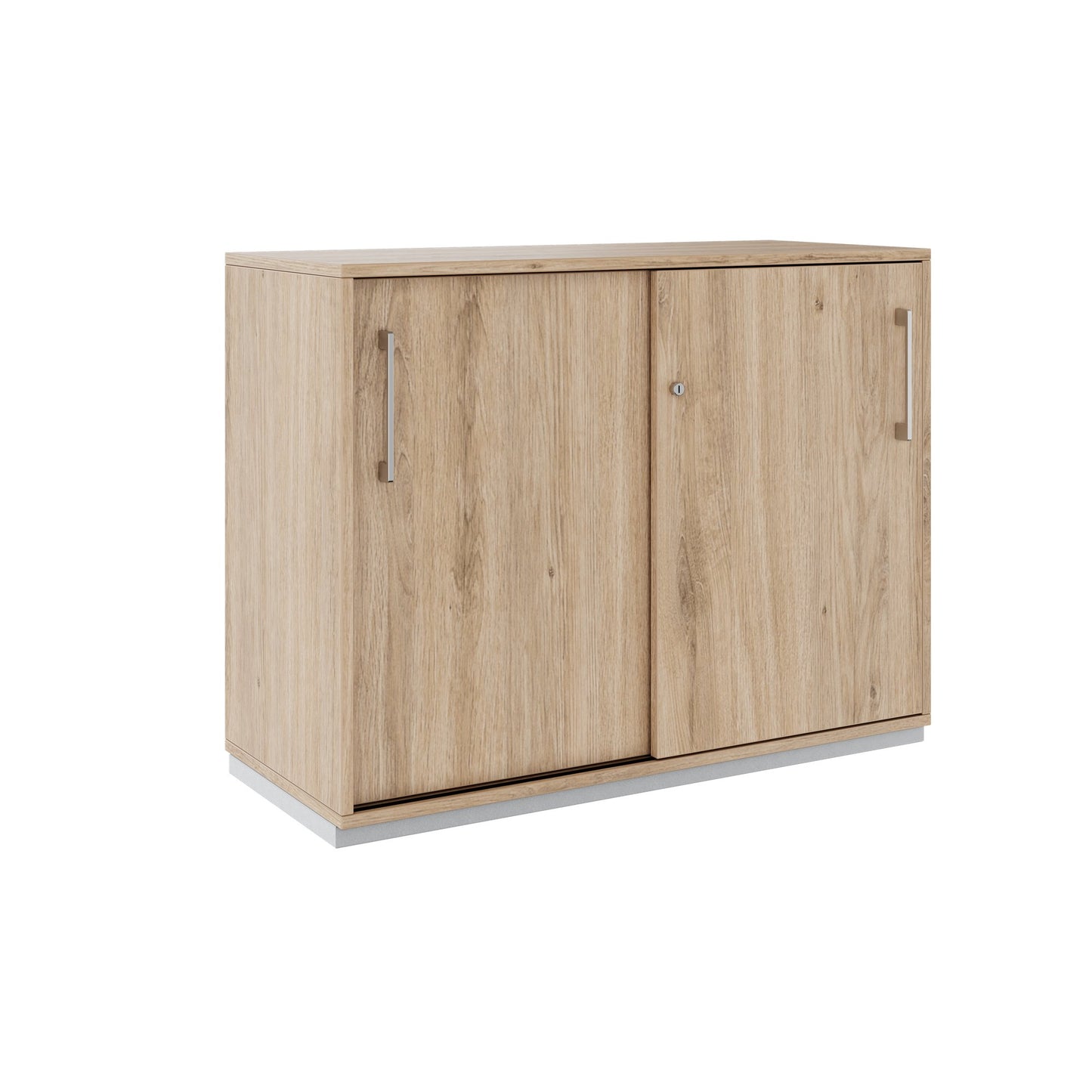 PRO Schiebetürenschrank | 2 OH, 800 - 1600 x 770 mm, Natureiche