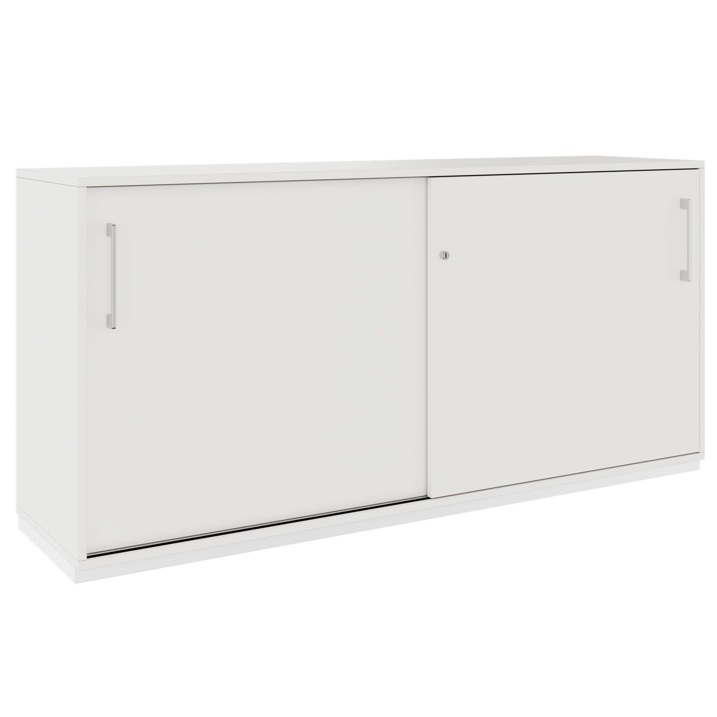 PRO Sliding door cabinet | 2 Oh, 800 - 1600 x 770 mm, white