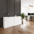 PRO Cabinet di porta scorrevole | 2 OH, 800 - 1600 x 770 mm, bianco - 14 Thumbnail Image