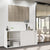 NOVA Sliding door cabinet | 2 OH, 1640 x 740 mm, white