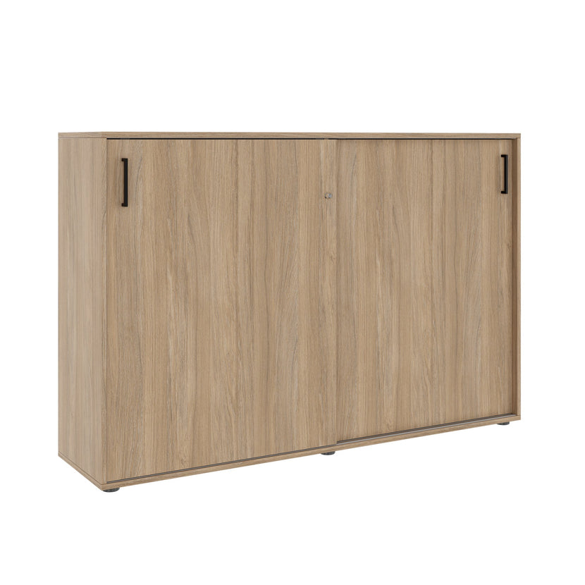 NOVA Cabinet di porta scorrevole | 3 OH, 1640 x 1085 mm, quercia ambra