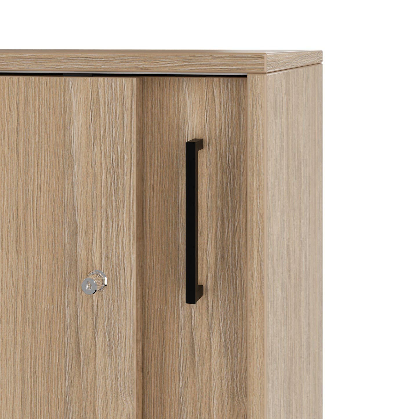 NOVA Cabinet di porta scorrevole | 3 OH, 1640 x 1085 mm, quercia ambra
