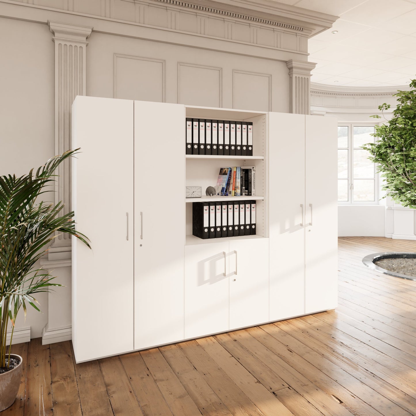 PRO Parete muro | 5 Oh, 2400 x 1880 mm, bianco