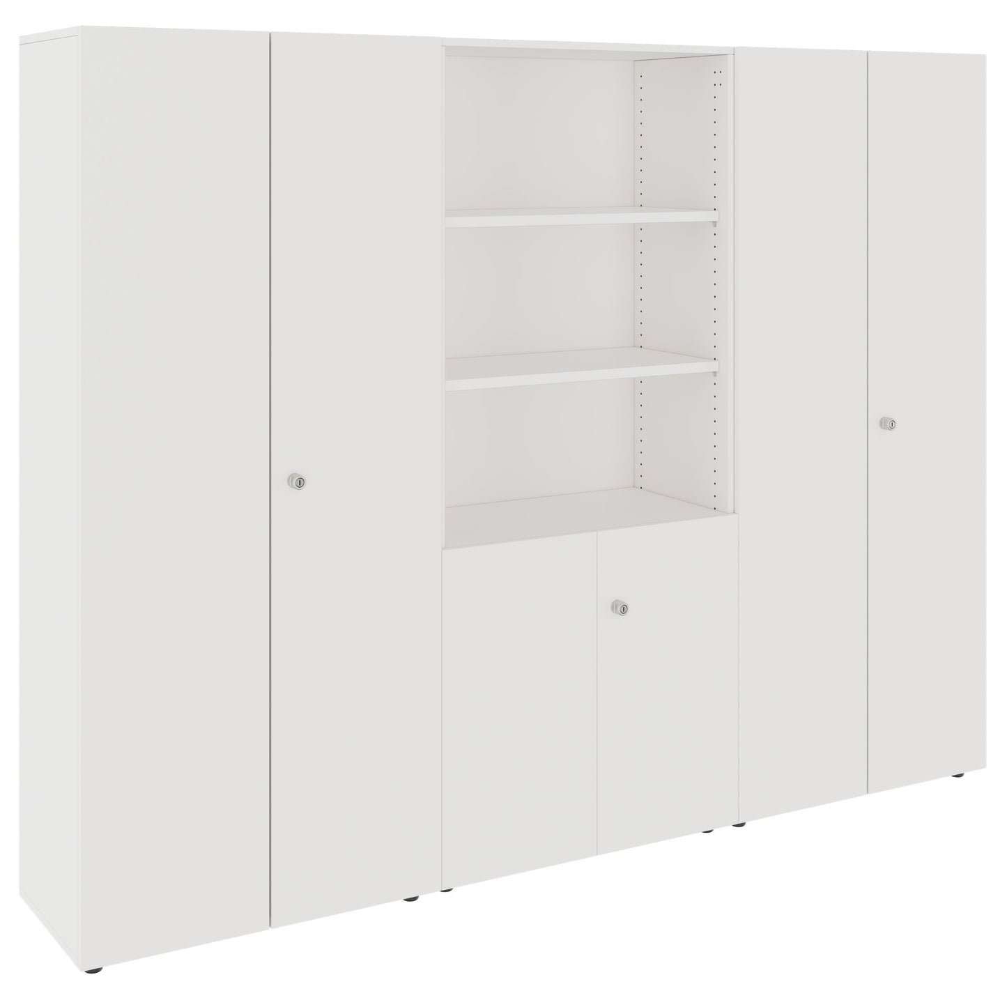 PRO Parete muro | 5 Oh, 2400 x 1880 mm, bianco