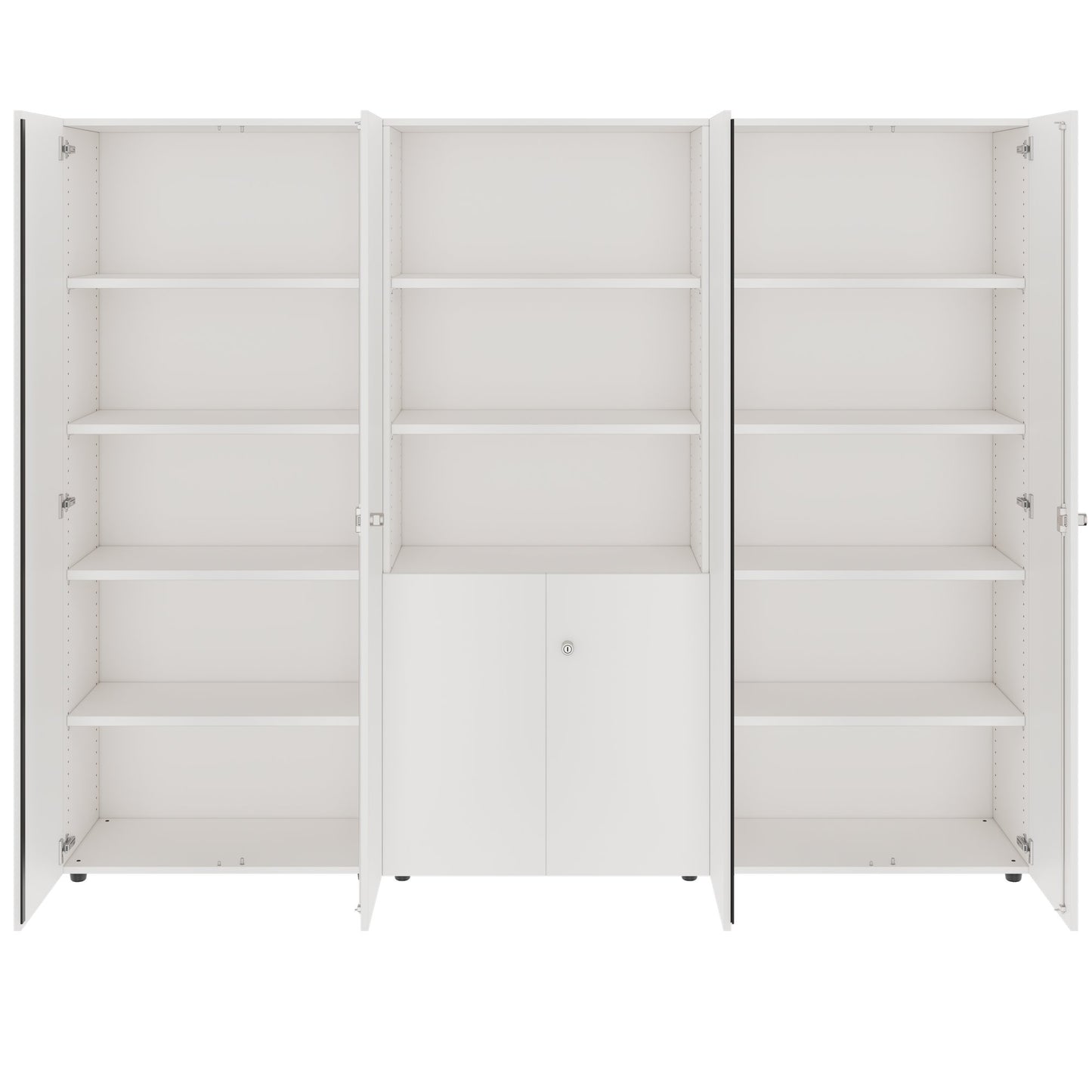 PRO Parete muro | 5 Oh, 2400 x 1880 mm, bianco