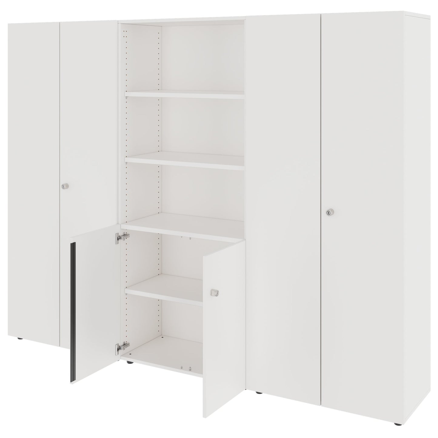 PRO Parete muro | 5 Oh, 2400 x 1880 mm, bianco