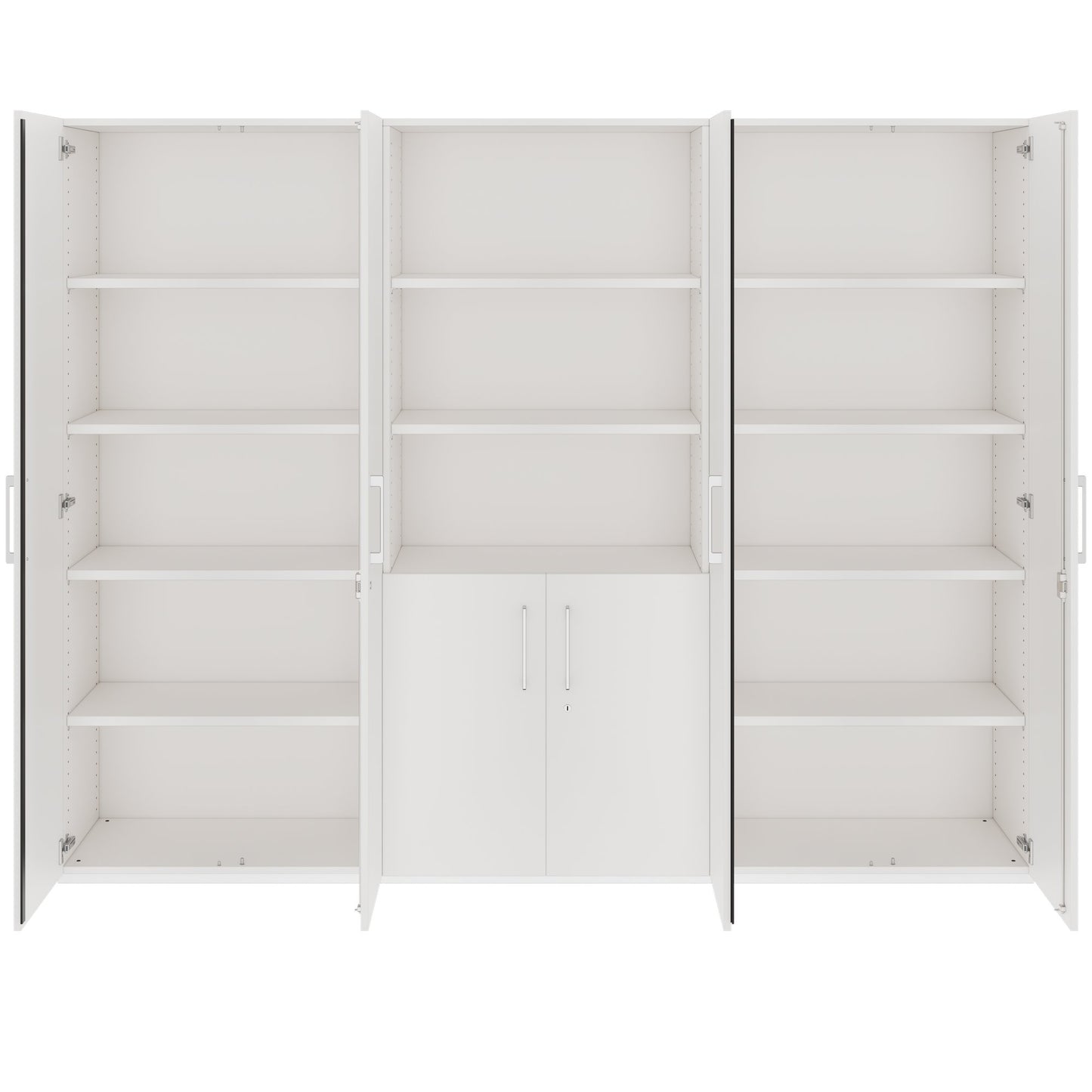 PRO Parete muro | 5 Oh, 2400 x 1880 mm, bianco