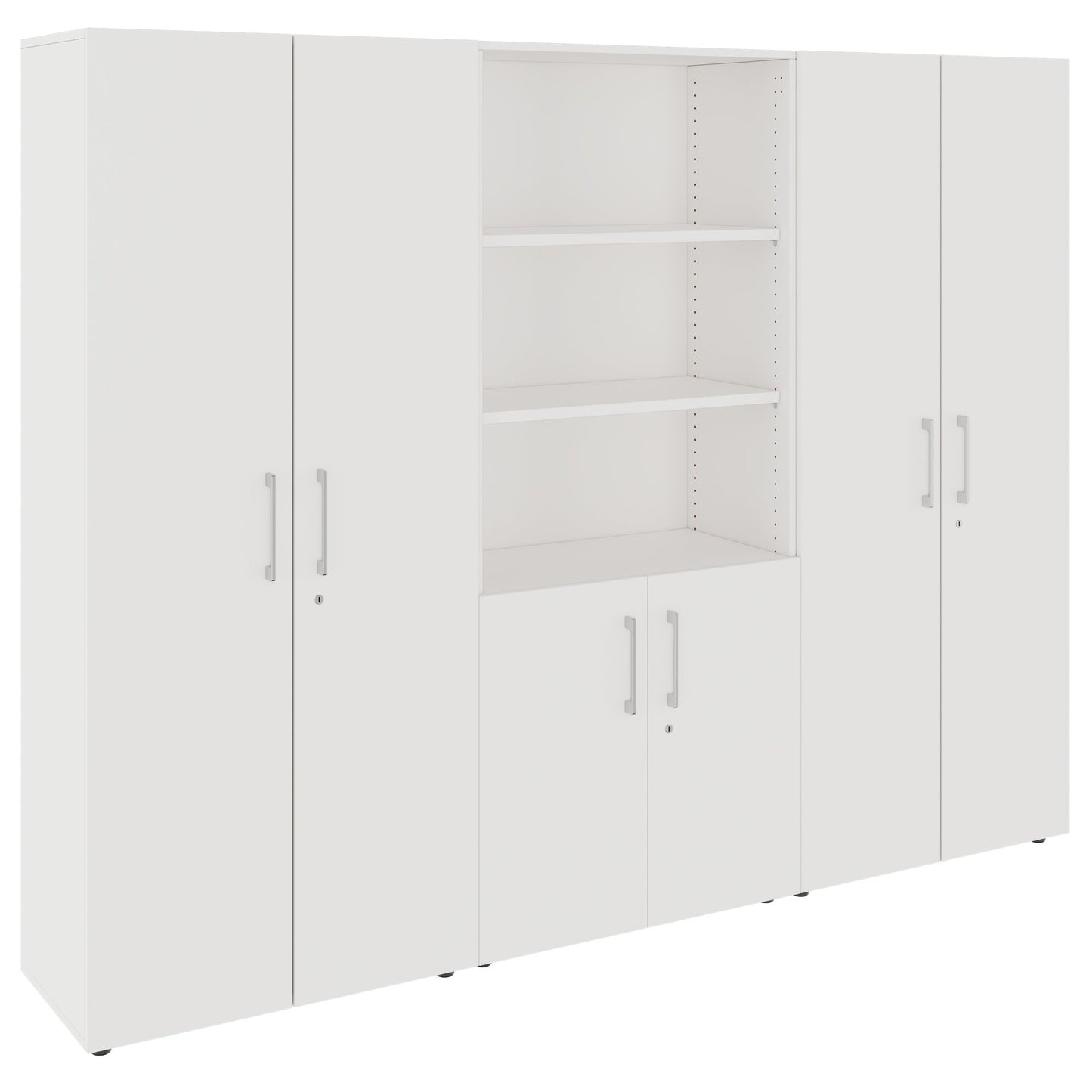 PRO Parete muro | 5 Oh, 2400 x 1880 mm, bianco
