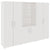 PRO Parete muro | 5 Oh, 2400 x 1880 mm, bianco