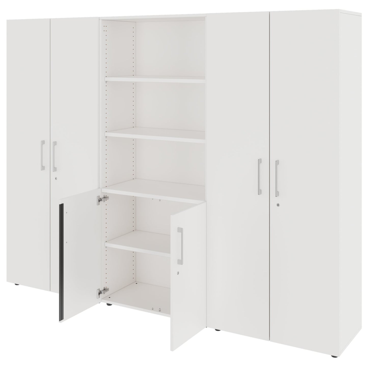 PRO Parete muro | 5 Oh, 2400 x 1880 mm, bianco