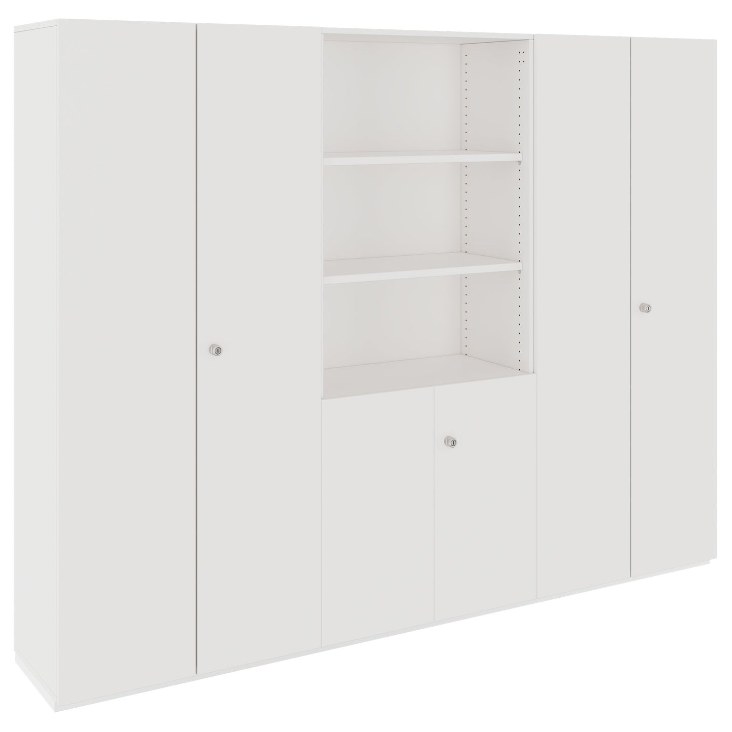 PRO Parete muro | 5 Oh, 2400 x 1880 mm, bianco