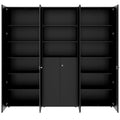PRO Schrankwand | 6 OH, 2400 x 2250 mm, Schwarz - 3 Thumbnail Image
