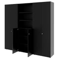 PRO Schrankwand | 6 OH, 2400 x 2250 mm, Schwarz - 4 Thumbnail Image