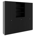 PRO Schrankwand | 6 OH, 2400 x 2250 mm, Schwarz - 1 Thumbnail Image