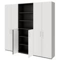 PRO Wall wall | 6 Oh, 2400 x 2250 mm, graphite / white - 5 Thumbnail Image