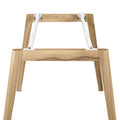 NOVA WOOD Schreibtisch | Massivholz-Gestell, 1600 x 800 mm, Weiß - 7 Thumbnail Image