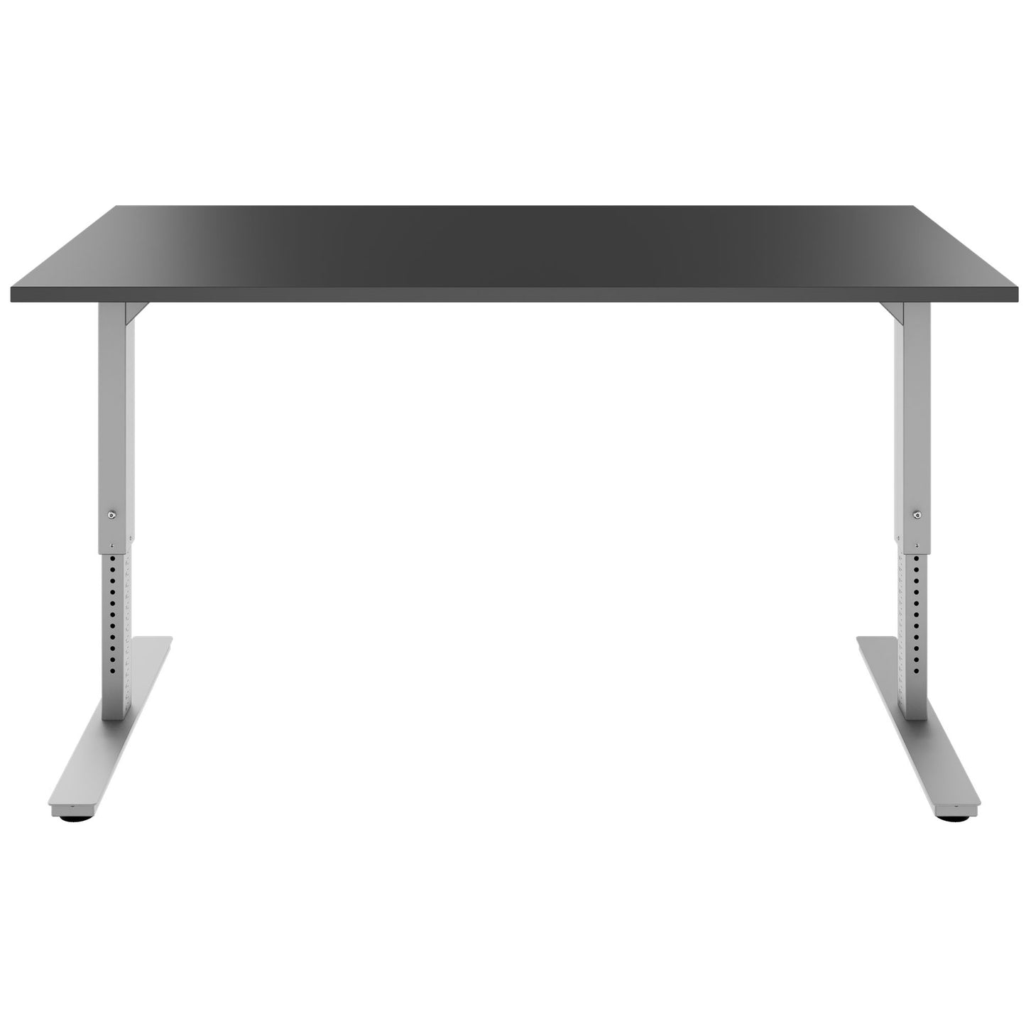 SCALE desk | 1600 - 1800 mm, manually height adjustable, anthracite