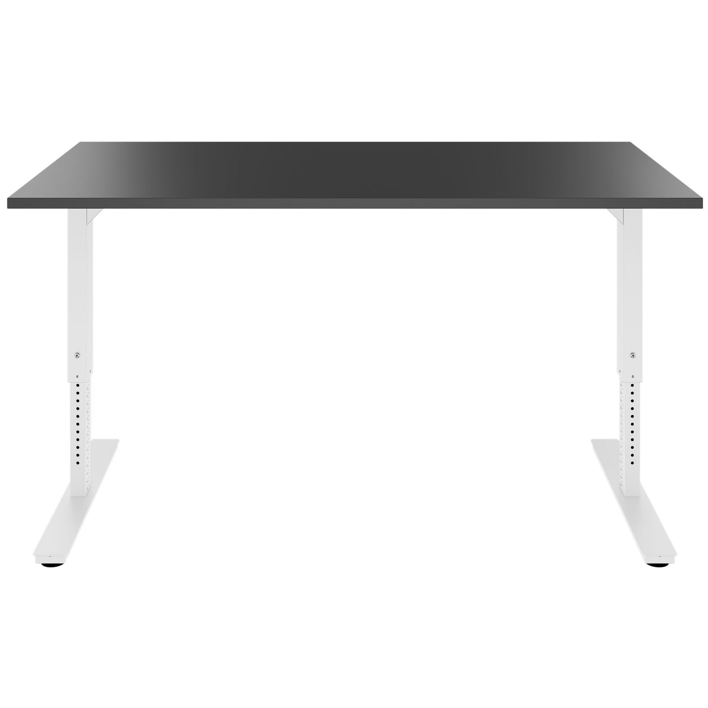 SCALE desk | 1600 - 1800 mm, manually height adjustable, anthracite