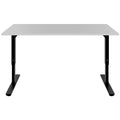 Scale Desk | 1600 - 1800 mm, réglable manuellement à hauteur, gris perlé - 2 Thumbnail Image