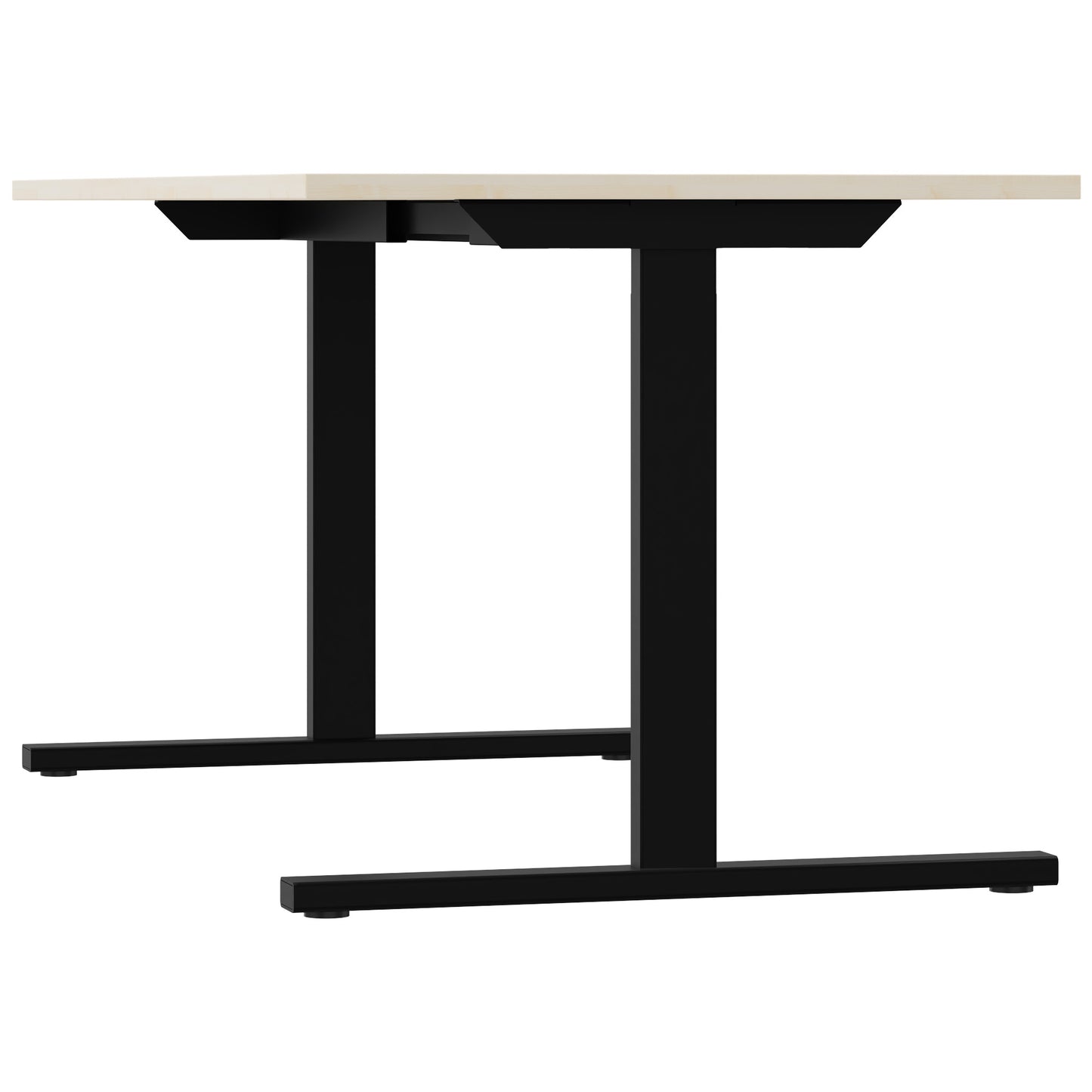 T-EASY Scrivania | 1200 - 1800 mm, acero