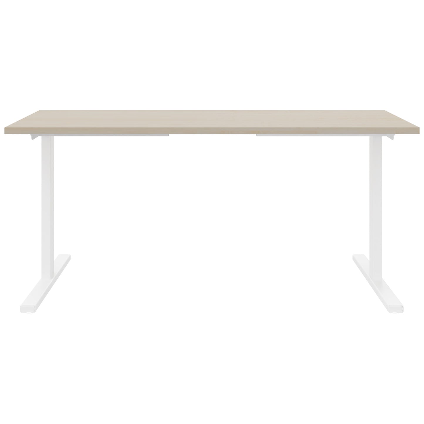 T-EASY Schreibtisch | 1200 - 1800 mm, Ahorn