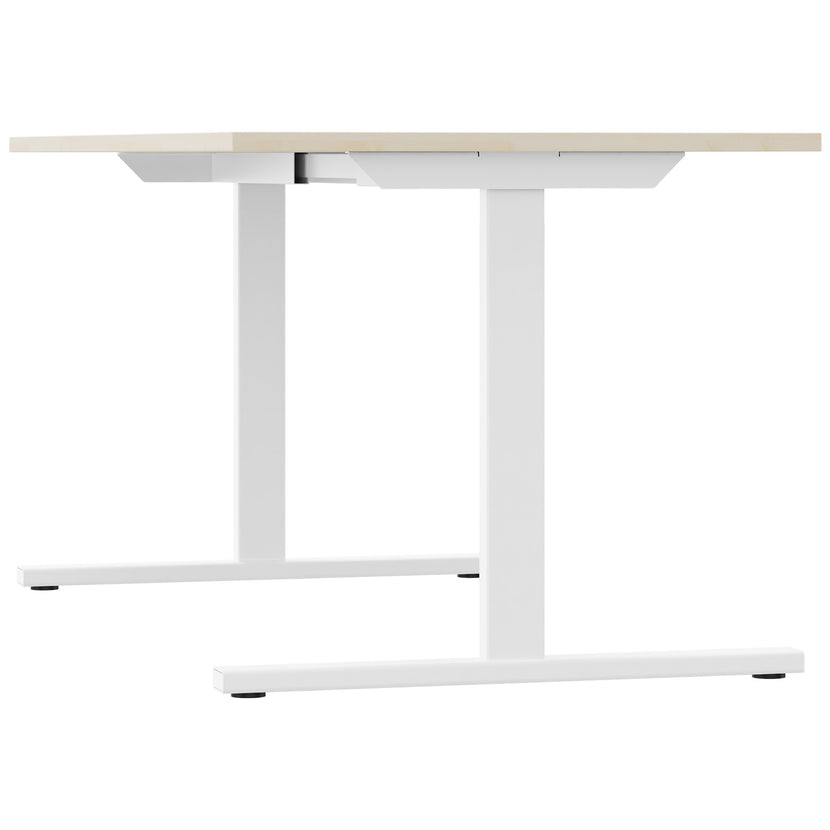 T-EASY Scrivania | 1200 - 1800 mm, acero