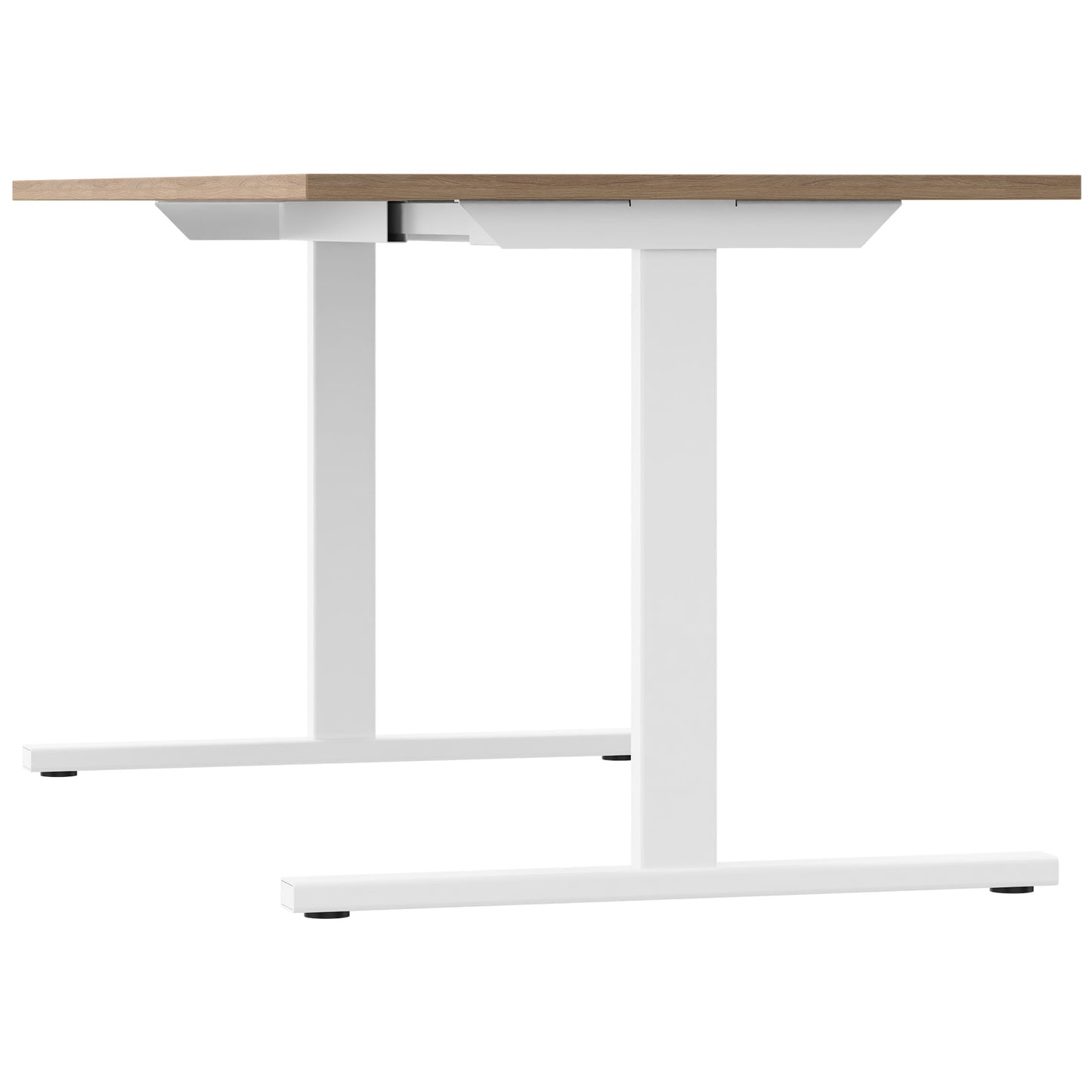 T-EASY desk | 1200 - 1800 mm, amber oak