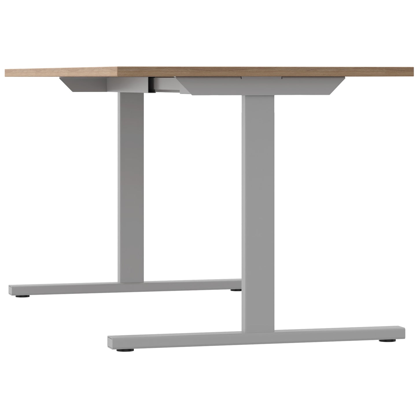 T-EASY desk | 1200 - 1800 mm, amber oak