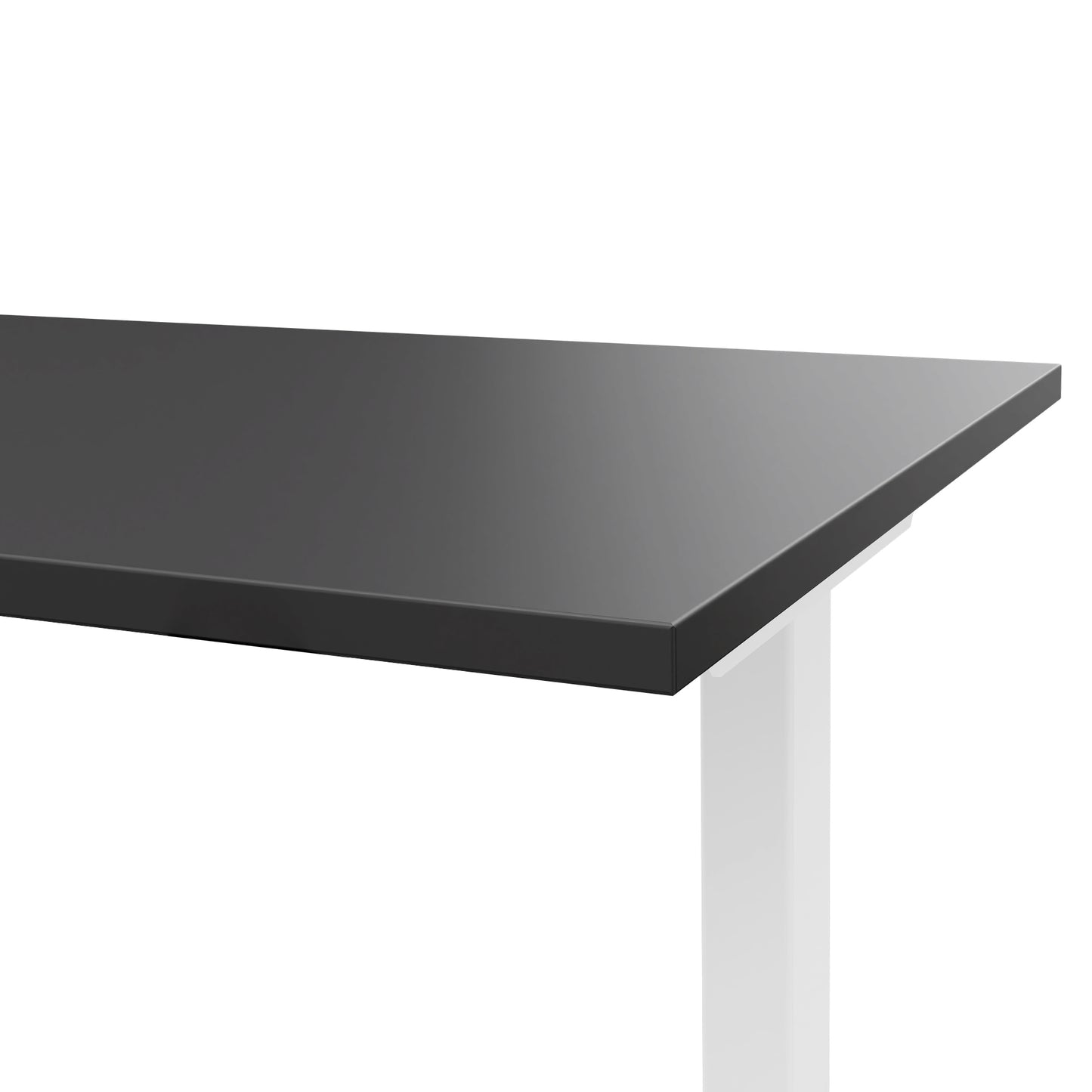 T-EASY Schreibtisch | 1200 - 1800 mm, elektrifiziert, Anthrazit