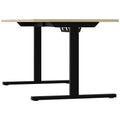 T-EASY Schreibtisch | 1200 - 1800 mm, elektrifiziert, Sandesche - 5 Thumbnail Image