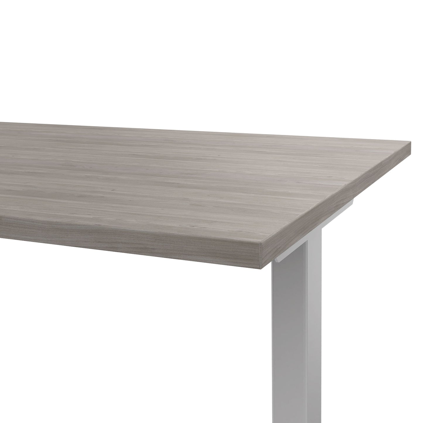 T-EASY Schreibtisch | 1200 - 1800 mm, Nordeiche grau