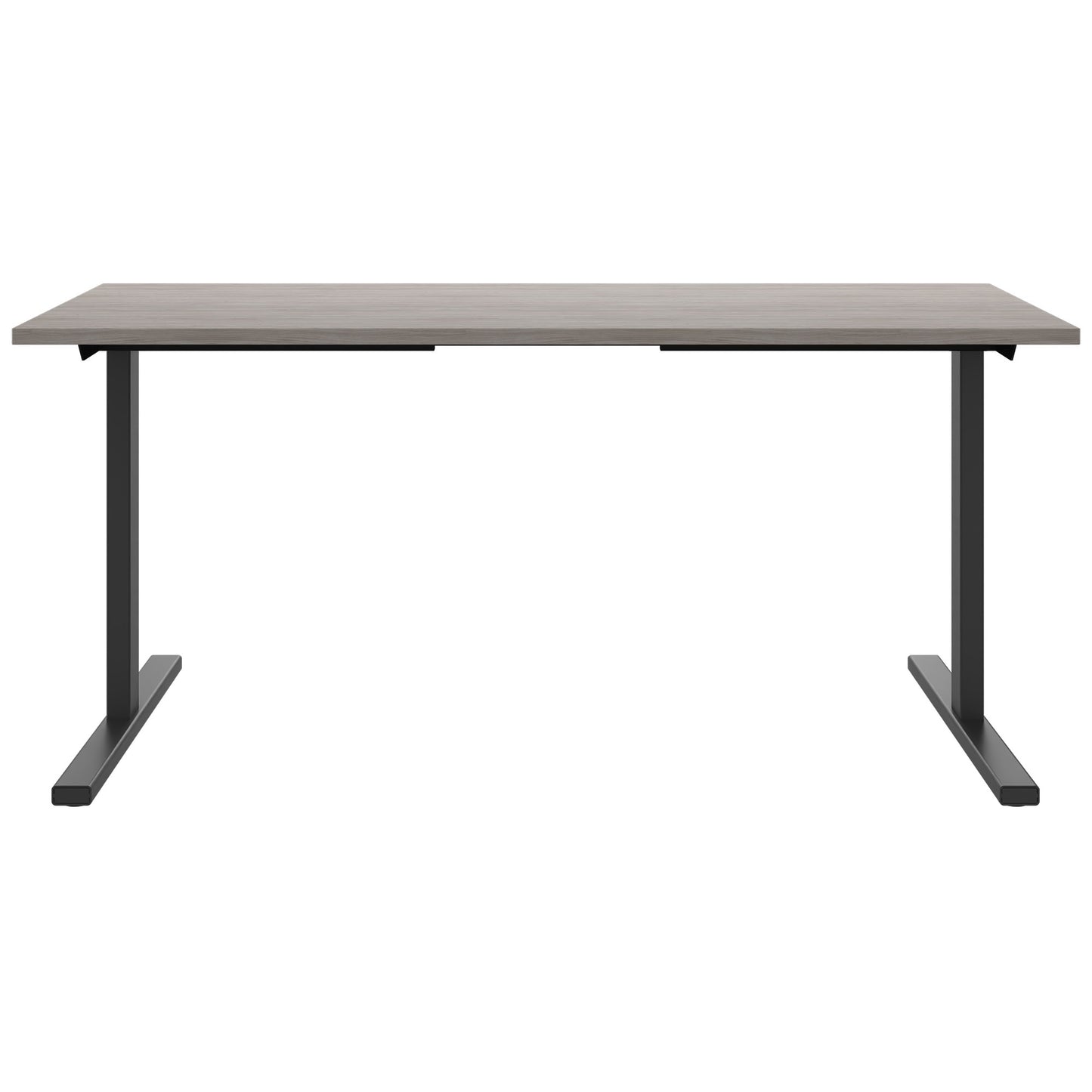T-EASY Schreibtisch | 1200 - 1800 mm, Nordeiche grau