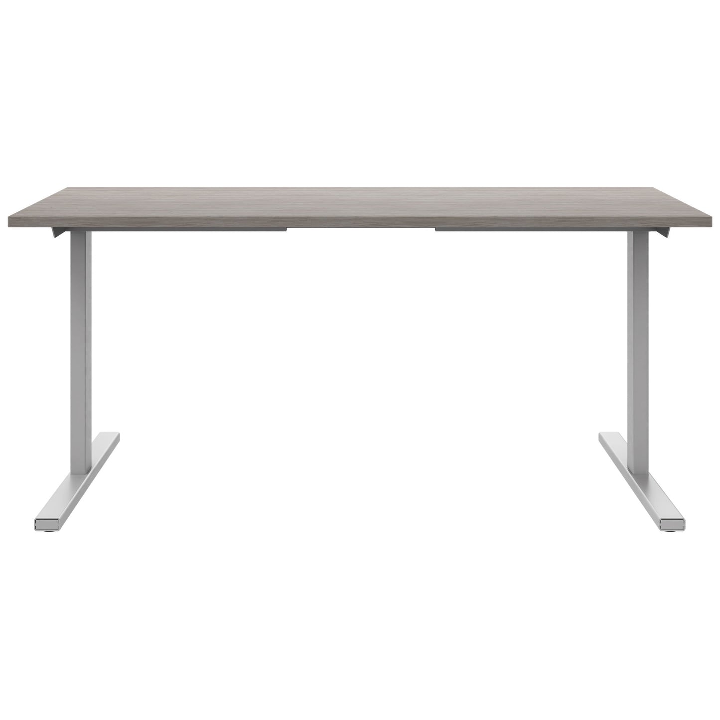 T-EASY Schreibtisch | 1200 - 1800 mm, Nordeiche grau