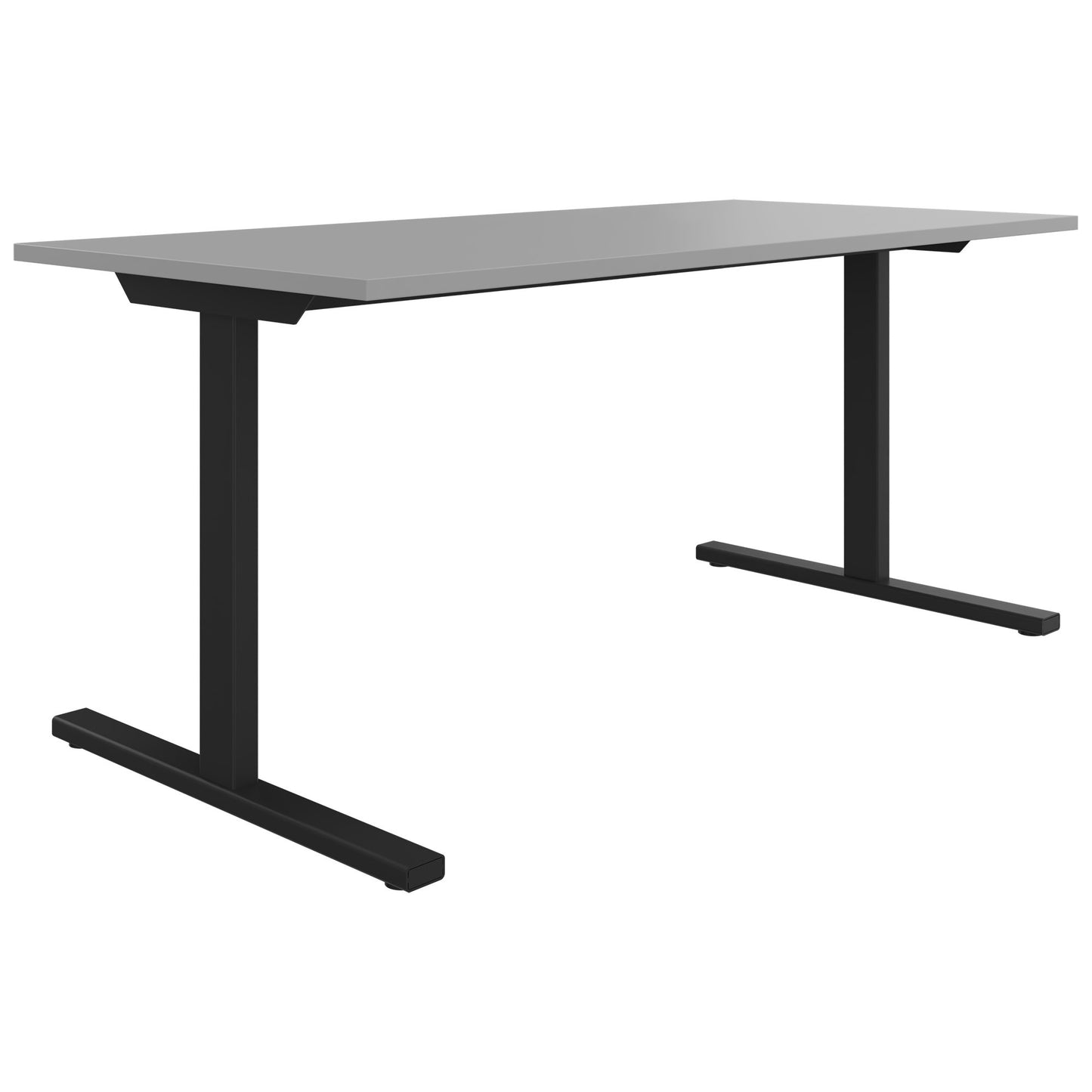T-EASY desk | 1200 - 1800 mm, pearl grey