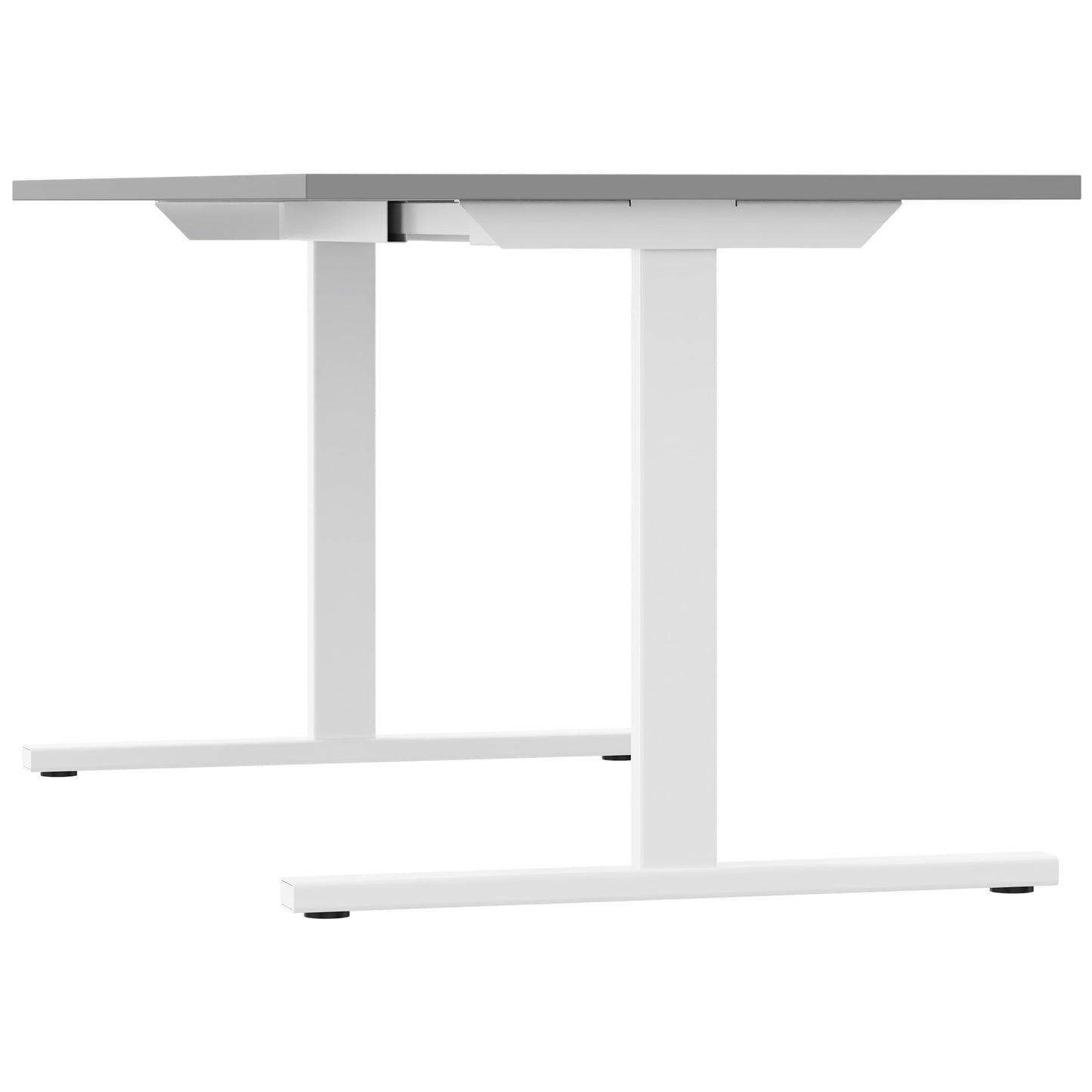 T-EASY desk | 1200 - 1800 mm, pearl grey