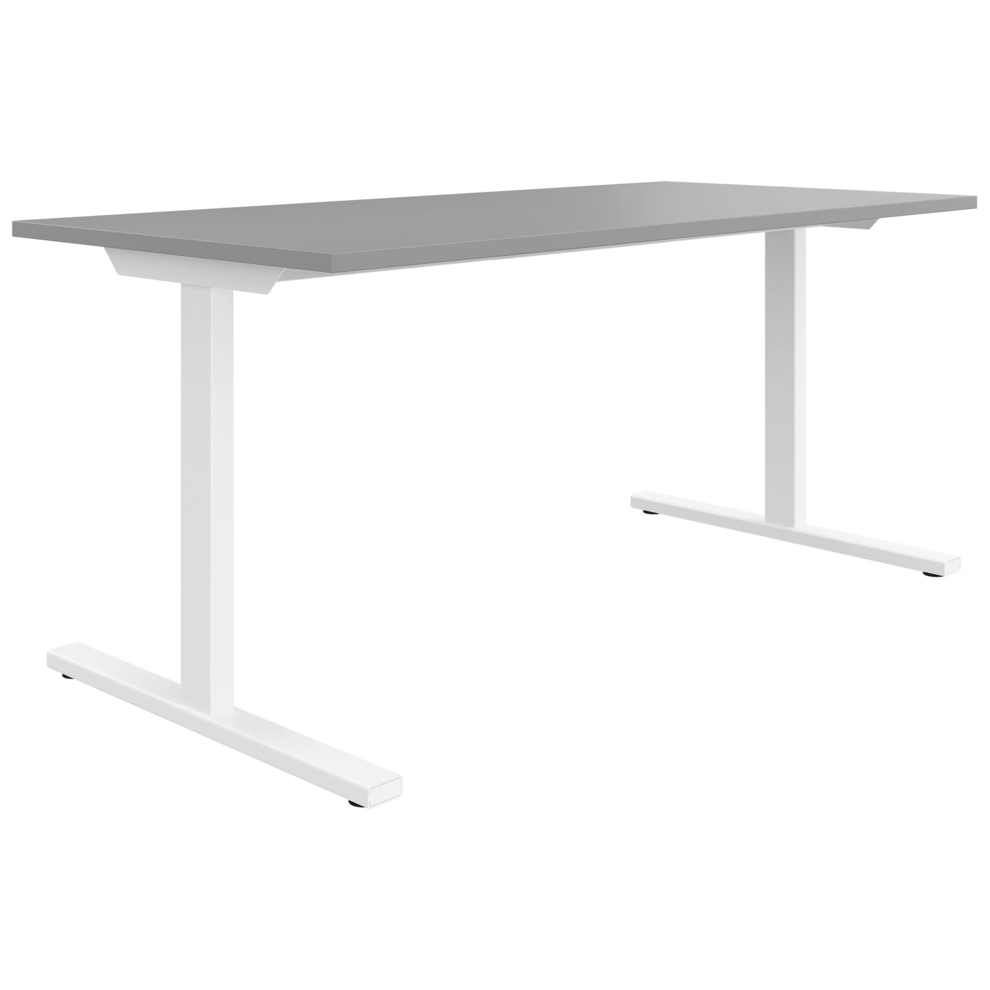 T-EASY desk | 1200 - 1800 mm, pearl grey