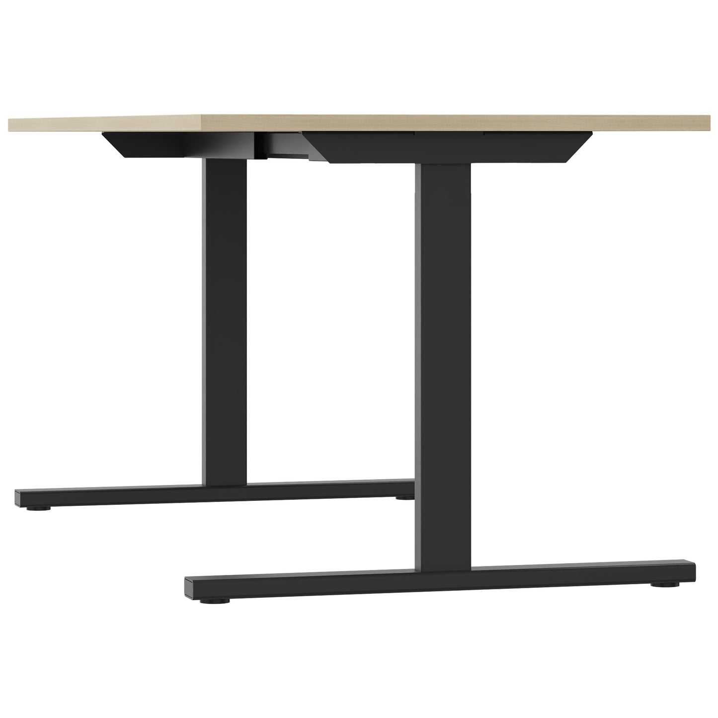 T-EASY Schreibtisch | 1200 - 1800 mm, Sandesche