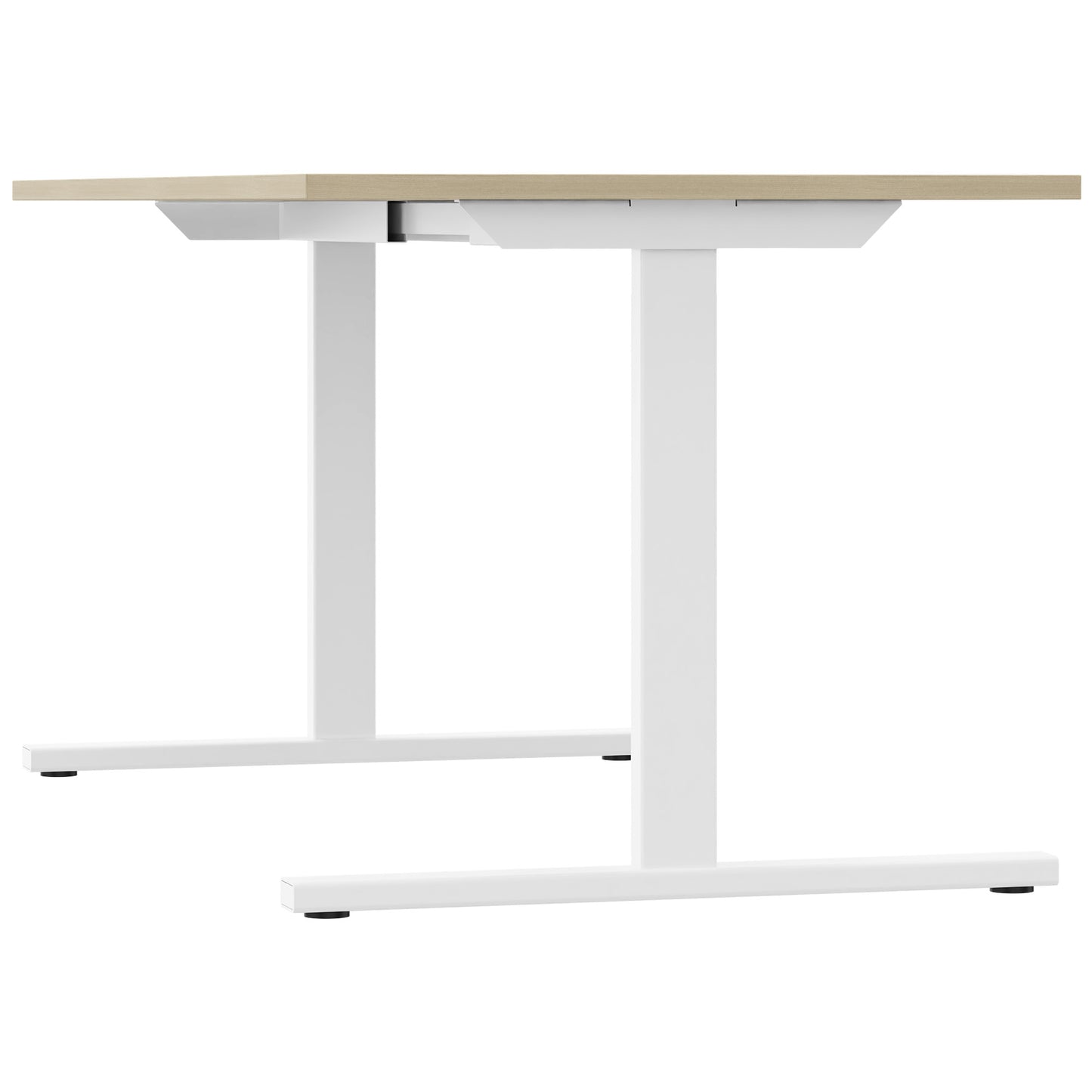 T-EASY Schreibtisch | 1200 - 1800 mm, Sandesche